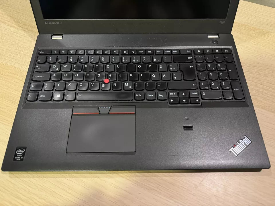 Lenovo ThinkPad T550 i5-5300U 8GB 256GB 15,6" Win10